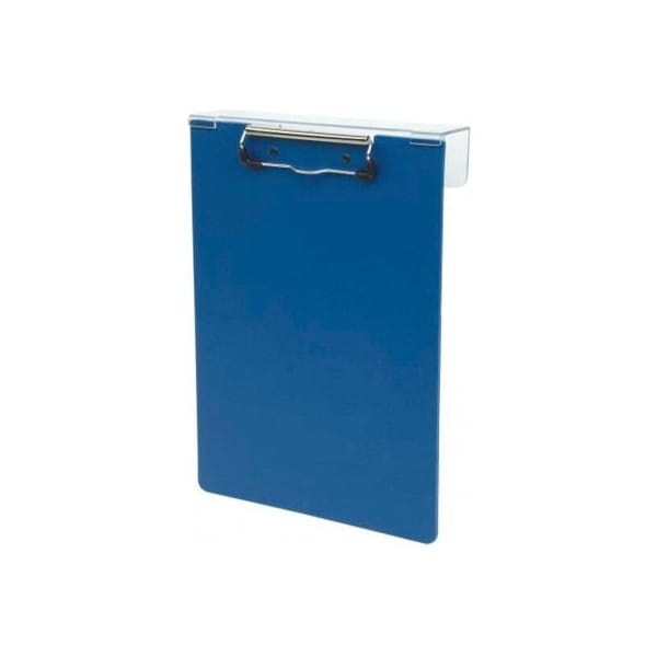 Omnimed Poly Overbed Clipboard, 9"W x 12-7/8"H, Blue